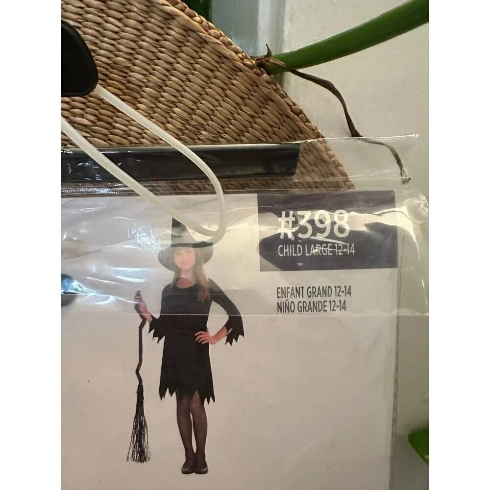 Party city little witch child’s large size 12–14 Halloween costume
